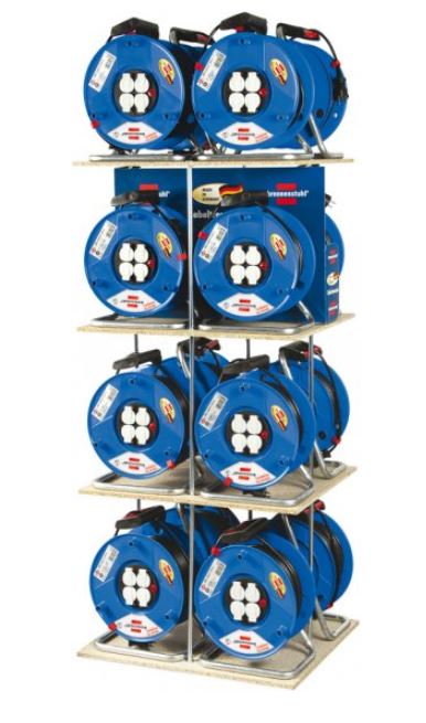 BRENNENSTUHL 25,50m 膠電線拖轆